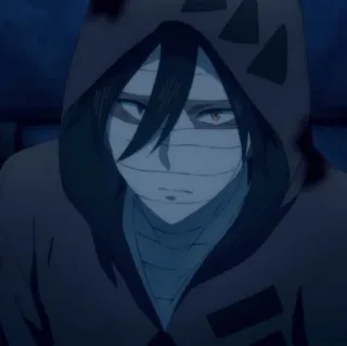 🦇 Zack Angels of Death Anime, Manga, Karakter, Hoodie, Angels of Death, Zack telegram sticker