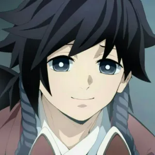 🌊 Yoriichi Tsugikuni Demon Slayer Аниме, Клинок, рассекающий демонов, Ёриичи Цукигуни, Персонаж, Манга telegram sticker