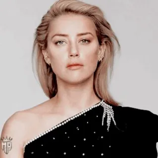 💋 Amber Heard актриса, портрет, женщина, блондинка, знаменитость, человек, женский telegram sticker