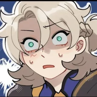 🥶 Albedo Genshin Impact Albedo, Genshin Impact, anime, video game, character telegram sticker