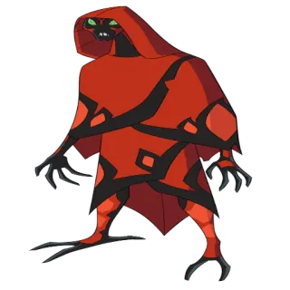 😱 Charmcaster Ben 10 мультфильм, Чародейка, Бен 10, злодей, персонаж, магия, волшебник, колдунья telegram sticker