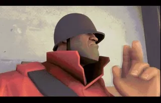 😎 Soldier Team Fortress 2 Video game, Karakter, Gestur ofensif, Prajurit, Team Fortress 2 telegram sticker