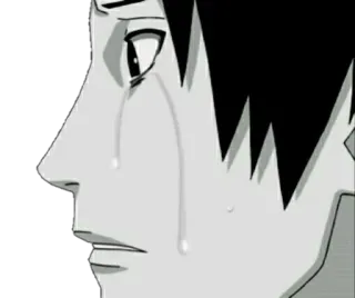 😭 Anime, Pianto, Triste, Faccia, Lacrima, Emozione telegram sticker