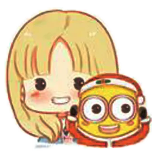 😁 мультфильм, персонаж, аниме, милый telegram sticker