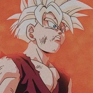 🔥 Gohan Dragon Ball Z 悟饭, 龙珠Z, 动漫, 格斗 telegram sticker