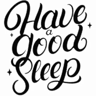 😊 Have a good Sleep sleep, good night, text, greeting telegram sticker