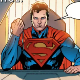 🦯 Superman супергерой, комикс, справедливость telegram sticker
