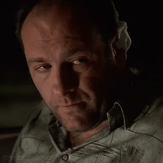 😞 Tony Soprano The Sopranos telegram sticker