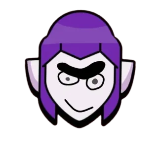 😏 Mortis Brawl Stars brawl stars, mortis, game character, mobile game whatsapp sticker