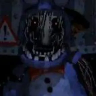 🌟 Bonnie Five Nights at Freddy's Horreur, Animatronique, Effrayant, Jeu, Monstre whatsapp sticker