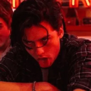 🍁 Jughead Jones Riverdale phim truyền hình, phim tuổi teen, Jughead, Riverdale, Cole Sprouse, tuổi teen, tv telegram sticker