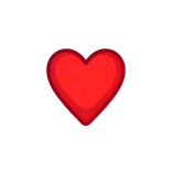 ❤️ heart, love, red telegram sticker