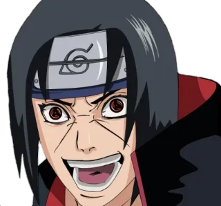itachi uchiha .saku telegram stickers