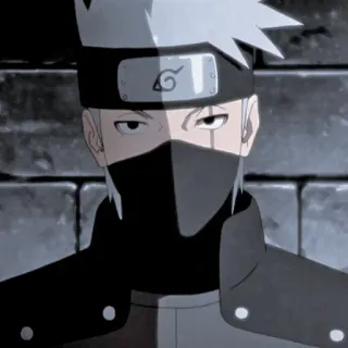 🎲 Kakashi Hatake Naruto Anime, Manga, Kakashi, Naruto, Ninja telegram sticker