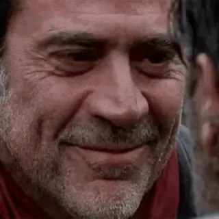 😀 Negan The Walking Dead 니건, 워킹 데드, 캐릭터, TV 쇼, 공포 whatsapp sticker