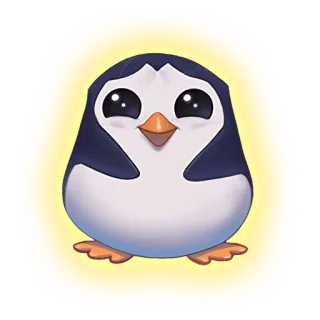 ☺️ penguin, animal, cute, bird, cartoon telegram sticker