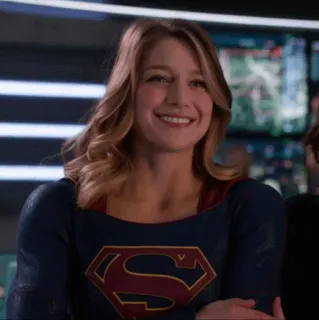 ✨ Supergirl superhero, supergirl, dc comics, melissa benoist, tv show whatsapp sticker