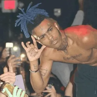 🖤 XXXTentacion rapper, muziek, zanger, xxxtentacion, tatoeages telegram sticker