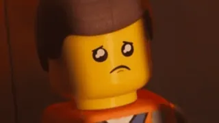 🟡 Emmet Brickowski The Lego Movie Lego, Emmet, sad, cartoon, animated telegram sticker