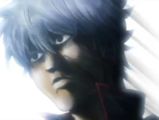 🔷 Gintoki Sakata Gintama anime, gintama, gintoki sakata, character, manga telegram sticker
