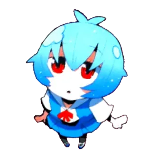🔹 Anime, Dibujos animados, Personaje, Kawaii, Lindo, Manga, Chica telegram sticker