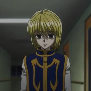 🇯🇵 Kurapika Hunter x Hunter anime, manga, kurapika, hunter x hunter, chain user telegram sticker