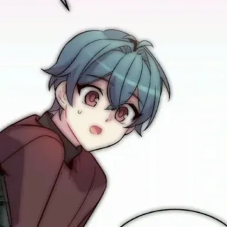 💬 Anime, Chico, Manga, Retrato, Personaje, Caricatura telegram sticker