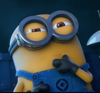 🤔 Minion Despicable Me minion, despicable me, cartoon, character telegram sticker