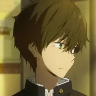 Houtarou Oreki . @QuqnuC . whatsapp stickers