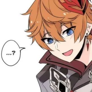 😃 Tartaglia Genshin Impact ... Anime, Videojuego, Genshin Impact, Tartaglia, Personaje whatsapp sticker