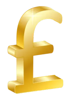💷 pound, mata uang, uang, emas, keuangan, finansial telegram sticker
