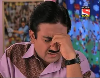 😓 Taarak Mehta Ka Ooltah Chashmah อินเดีย, โทรทัศน์, รายการ, ตลก, บันเทิง telegram sticker