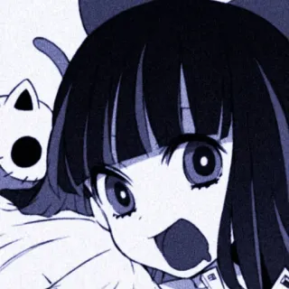 🧐 Anime, Garota, Gato, Fofo, Mangá telegram sticker