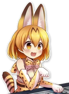 Madi Anime telegram stickers