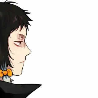 😕 Atsushi Nakajima Bungo Stray Dogs Anime, Manga, Atsushi Nakajima, Bungo Stray Dogs, Personnage, Illustration telegram sticker
