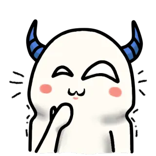 😂 cartoon, cute, demon, monster, character telegram sticker