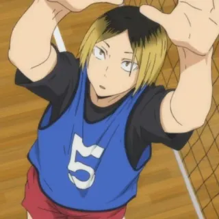 🏐 Kozume Kenma Haikyuu!! Anime, Volleyball, Kenma, Haikyuu, Passeur telegram sticker