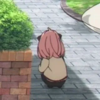 🌸 Anya Forger Spy × Family Anime, Cartoon, Personage, Spy x Family, Anya, Forger, Leuk telegram sticker
