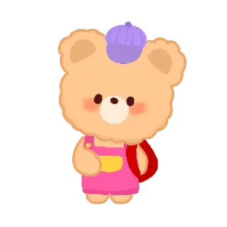 🐻 urso, adesivo, desenho animado, fofo, animal, ursinho de pelúcia telegram sticker