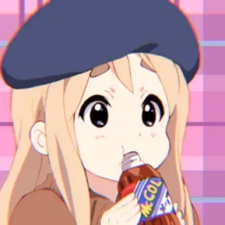 🍺 McCOL Anime, Bere, Cartone animato, Bevanda, Carino, Ragazza, McCol telegram sticker