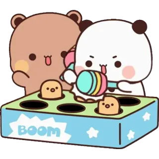 Panda Gemoi 4 By @ofcsaraya telegram stickers