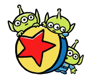天天都好用♪ALIEN貼圖  @RekcitsEnilbot telegram stickers