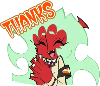🙏 Thanks anime, thank you, gratitude, animation telegram sticker