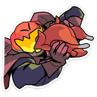 Всадник Николас  @TgSticker telegram stickers