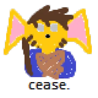 ❌ 0 PLUSH Desenho animado, Desenho, Personagem telegram sticker