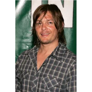 😄 Norman Reedus acteur, beroemdheid, Norman Reedus, The Walking Dead whatsapp sticker