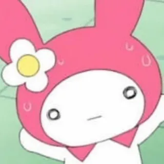 🤯 My Melody 마이멜로디, 산리오, 카와이, 귀여운, 만화 telegram sticker