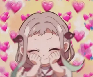 ❤️ Аниме, Милый, Сердечки, Любовь, Манга telegram sticker