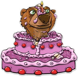 Bao Bear by Sticky Fingers (SFW) telegram stickers
