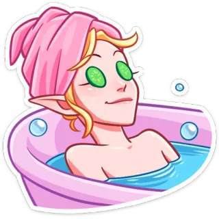 Рей и Эвер :: @stickroom telegram stickers